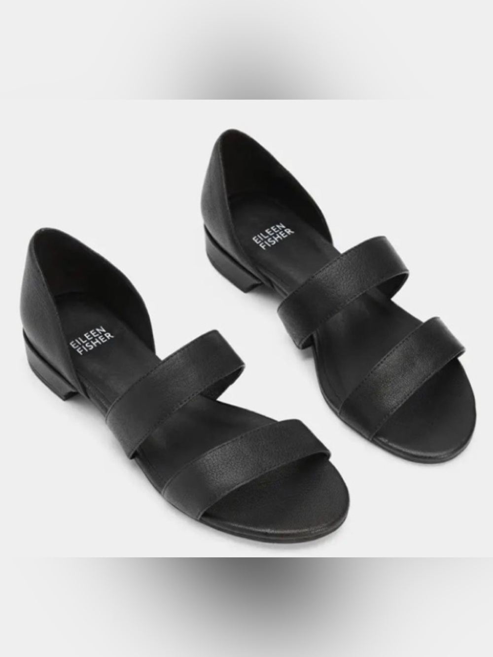 Eileen Fisher Val Double Strap Sandals